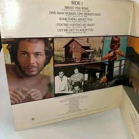 Paul Anka Vinyl Record Album / 1974 - Picture 5 of 8